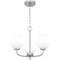 Quoizel Nielson Pendant 3 Lights Brushed Nickel NIE2817BN - alternate 4